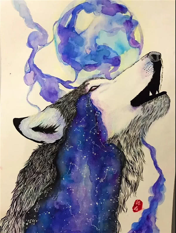 这个法院青年干警可说是绘画小“能手”一枚